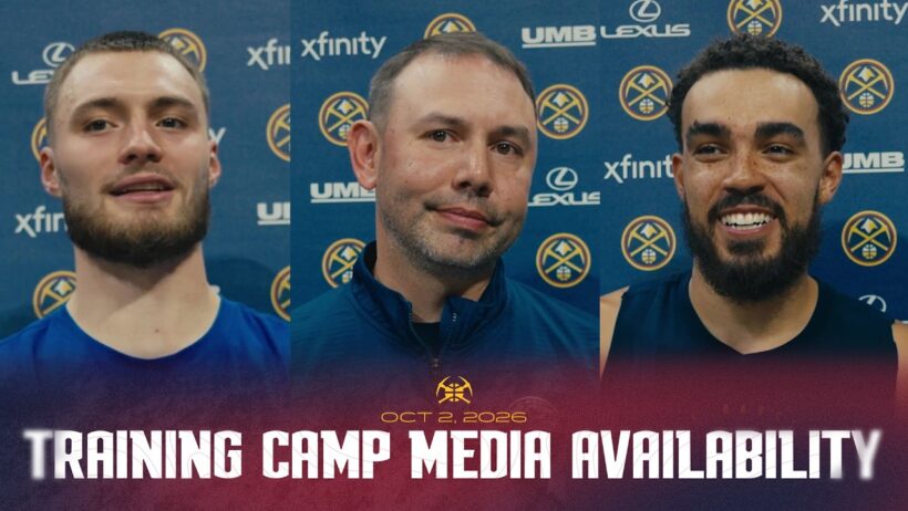 Denver Nuggets Training Camp Day Four | Practice Media Availability