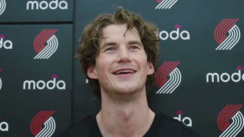 Branden Carlson Media Availability | Oct. 2, 2026 | Portland Trail Blazers