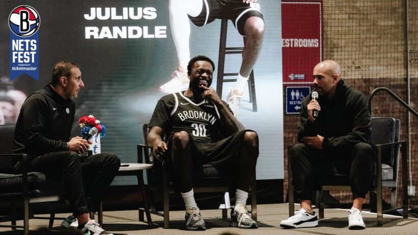 Nets Fest Convos: Coach Fernández, Julius Randle, Day'Ron Sharpe, Moe Wagner and Keon Ellis