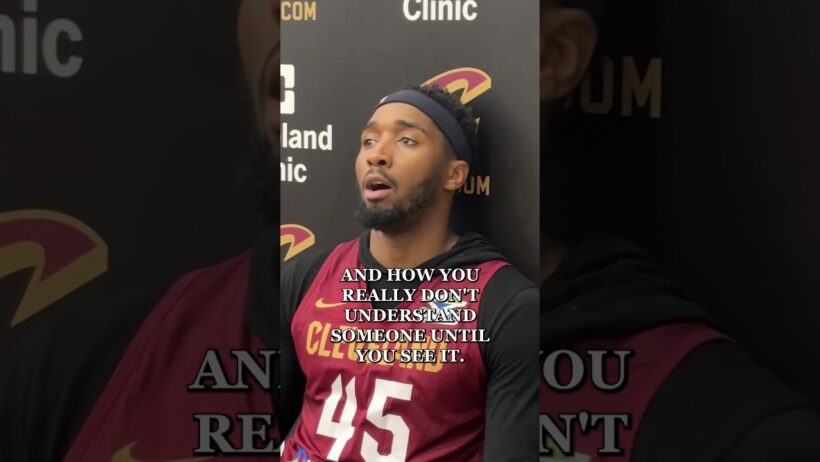 #Cavs star Donovan Mitchell praises James Harden's impact on team's training camp and summer