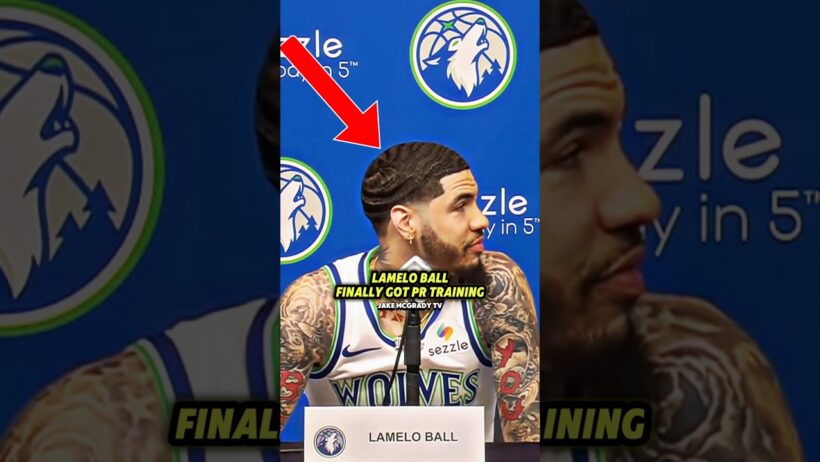 LaMelo Ball Finally got PR Training in Minnesota 😭￼