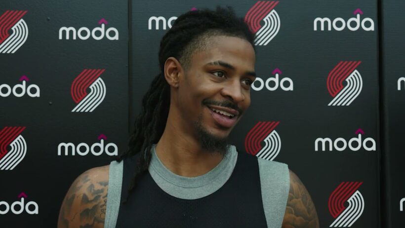 Ja Morant Media Availability | Oct. 8, 2026 | Portland Trail Blazers