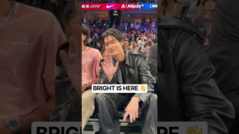 BRIGHT is in the building to watch Mavericks vs Rockets