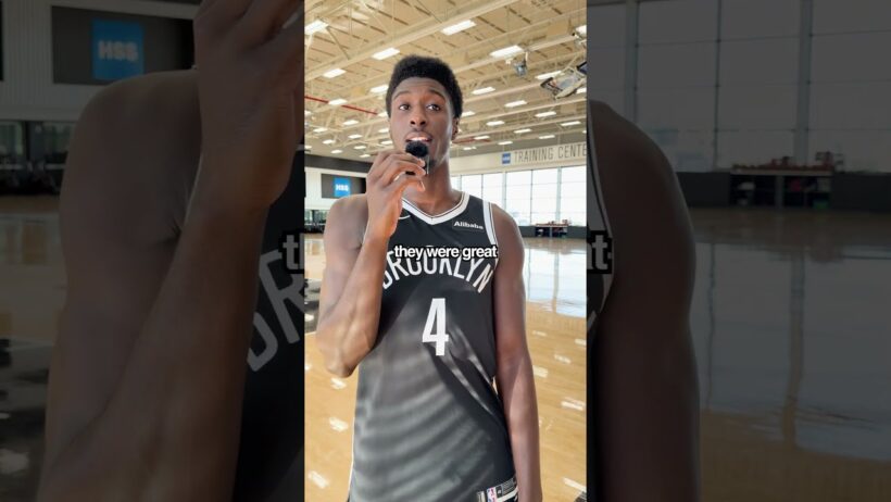 BIG dunks always get the crowd going 🗣️🔋 #brooklynnets #nba #dunk