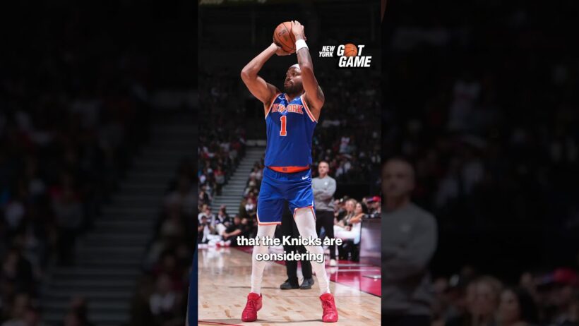 If the Knicks want to keep Bruce Brown, they're likely going to move one the young players #shorts