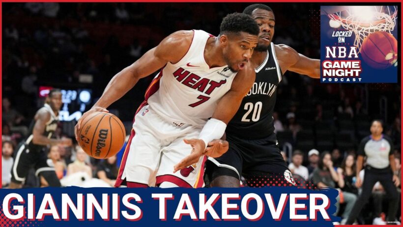 DOMINATES: Giannis Antetokounmpo CARRIES Miami Heat Past Nets, Celtics EXPERIMENT Boldly