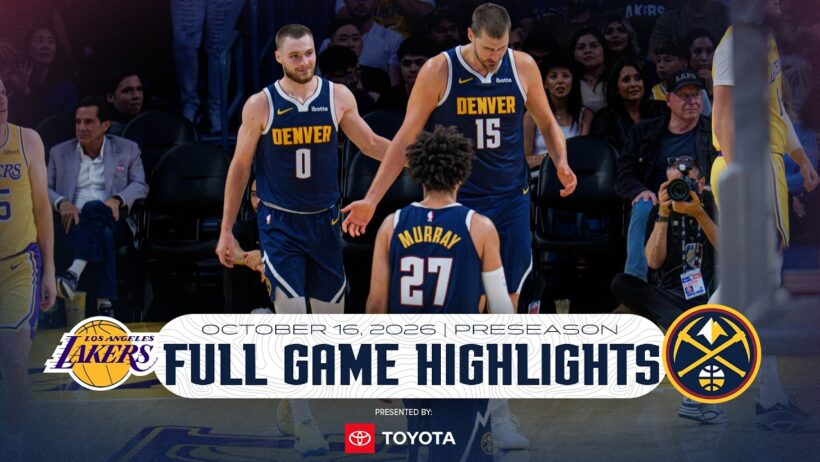 Denver Nuggets vs. Los Angeles Lakers Full Game Highlights 📺