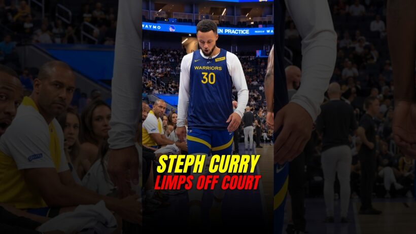 NOOO now Steph Curry is INJURED🚨