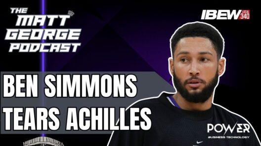 Ben Simmons Tears His Achilles In Practice, is OUT for the Season