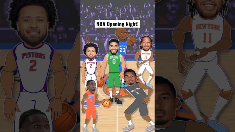 The NBA is Back! NBA Opening Night!! #nba