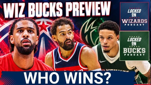 WIZARDS VS BUCKS PREVIEW: Can Washington Win the Opener? | Locked On Bucks Crossover