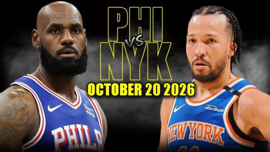 Philadelphia 76ers vs New York Knicks Full Game Highlights - October 20, 2026 | NBA Season