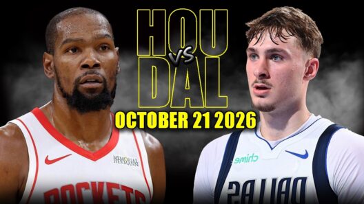 Houston Rockets vs Dallas Mavericks Full Game Highlights - October 21, 2026 | NBA Season