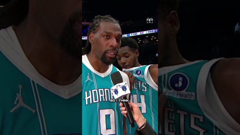 that's our guy 🫶 #charlottehornets #nazreid #nba