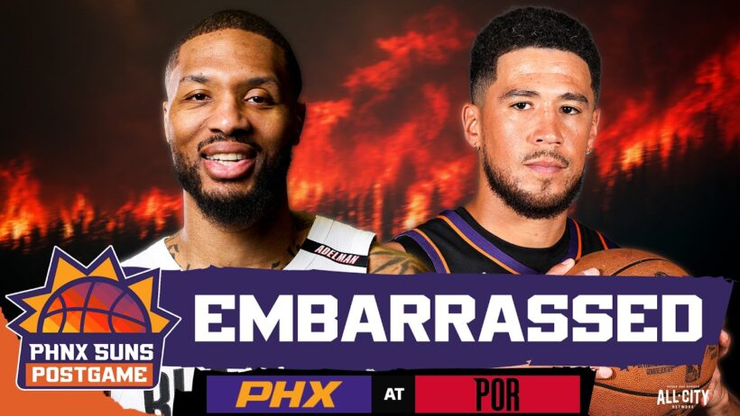 POSTGAME: Phoenix Suns EMBARRASSED By Trail Blazers In Season Opening Loss