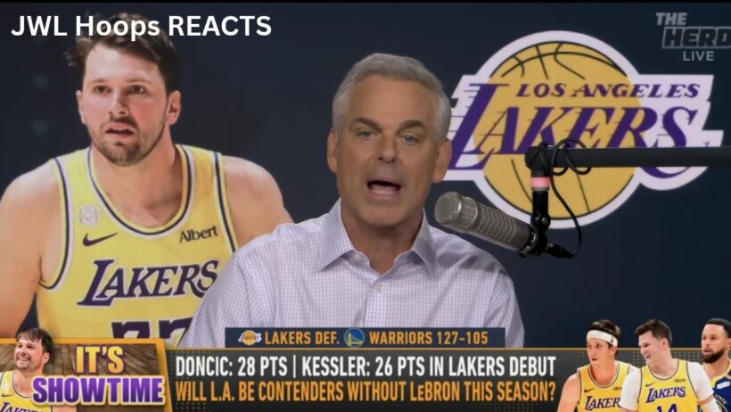 Los Angeles Lakers Are BETTER THAN EVER With Luka? Colin Cowherd REACTS | THE HERD | NBA