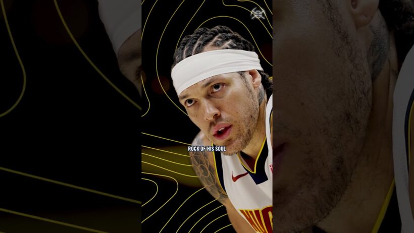 A mile in the sky, a mile down for the gold  #nba #basketball #denvernuggets #DigDeep