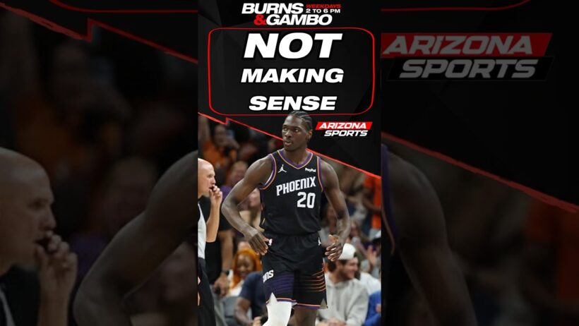 Why are the Suns burying the only guy who brings energy?