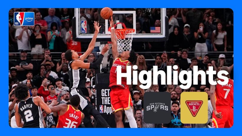 DRAMA IM TEXAS-DUELL! | San Antonio Spurs vs Houston Rockets | Komplettes NBA-Highlight-Video