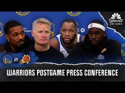 Steve Kerr, Warriors discuss mindset after loss vs. Suns | NBC Sports BA