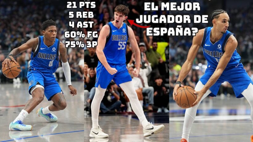 Sergio de Larrea & the Mavericks Put Up a Fight Without Flagg & Irving | Team Highlights vs Spurs