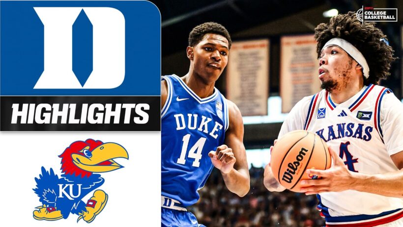Duke Blue Devils vs. Kansas Jayhawks | Full Game Highlights | ESPN College Basketball