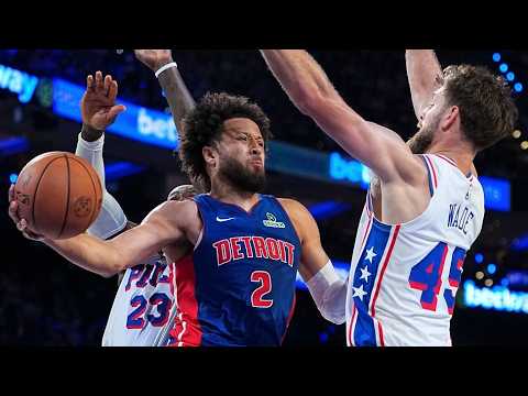 Philadelphia 76ers vs Detroit Pistons Full Game Highlights - October 25, 2026 | NBA Season