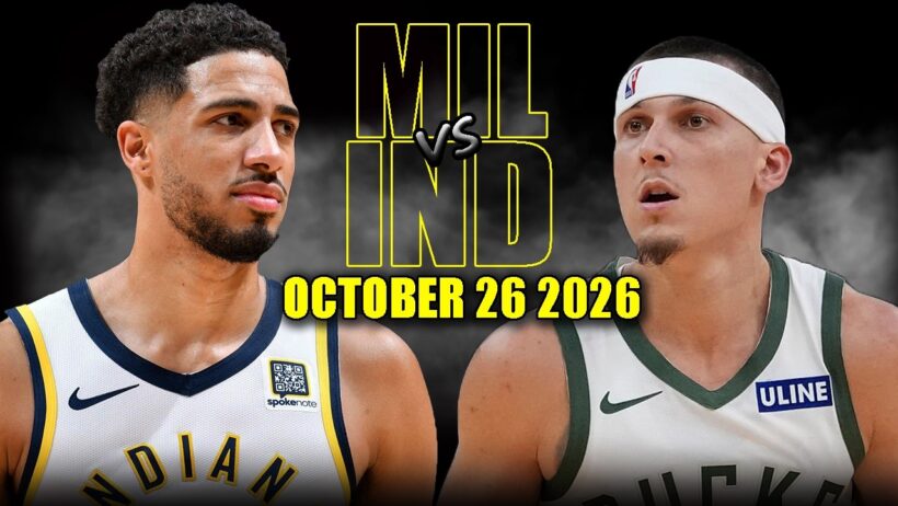 Indiana Pacers vs Milwaukee Bucks Full Game Highlights - October 26, 2026 | NBA Season