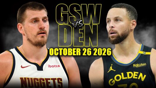 Golden State Warriors vs Denver Nuggets Full Game Highlights - October 26, 2026 | NBA Season