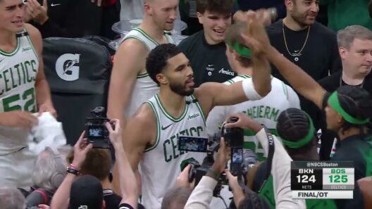 Jayson Tatum CALLS GAME IN BOSTON! 🚨