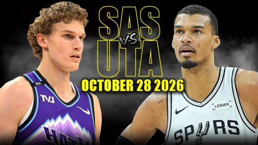 San Antonio Spurs vs Utah Jazz Full Game Highlights - October 28, 2026 | NBA Season